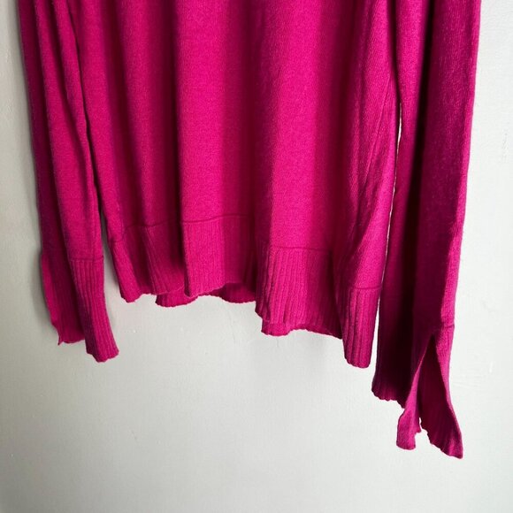 Bianco & Blu Italy Women's Merino Wool Cashmere Blend Sweater MEDIUM in Geraneo - Picture 4 of 8